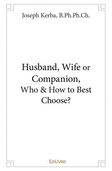 Image de Husband, wife  or companion,  who & how to best choose?