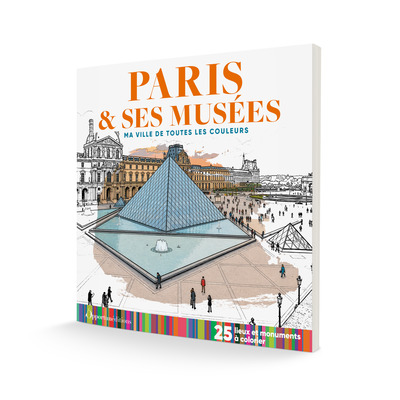 Picture of Cahier de coloriage Paris et ses musées