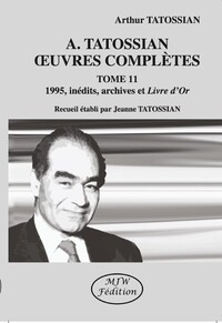 Picture of A. Tatossian Oeuvres complètes tome 11