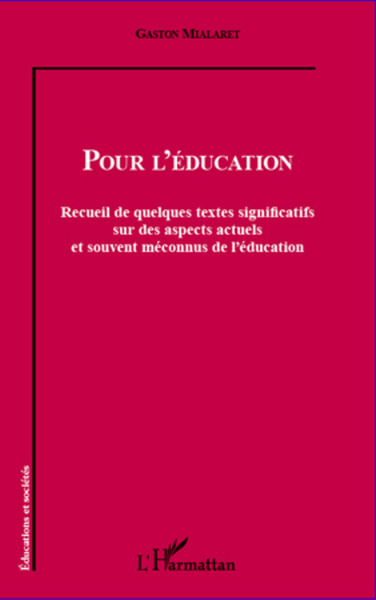 Picture of Pour l'éducation