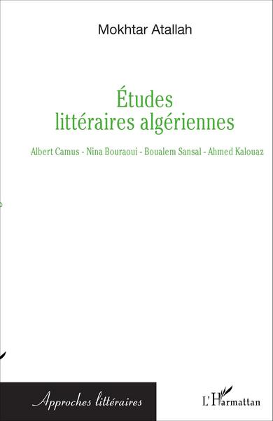 Image de Etudes littéraires algériennes