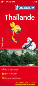 Picture of Carte Nationale Thaïlande / Thailand