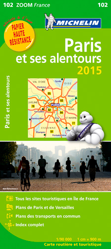 Picture of CARTE ZOOM PARIS ET SES ALENTOURS 2015