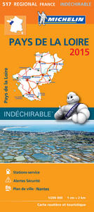 Picture of CARTE REGIONALE PAYS DE LA LOIRE 2015