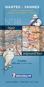 Picture of CARTE HISTORIQUE NANTES VANNES