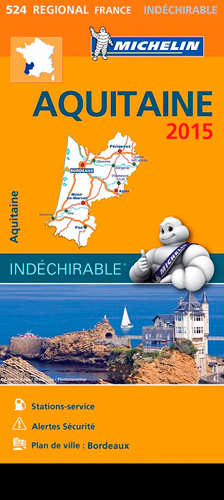 Picture of CARTE REGIONALE AQUITAINE 2015