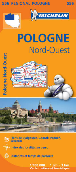 Picture of Carte Régionale Pologne Nord-Ouest