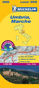 Image de Carte Départementale Umbria, Marche