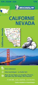Picture of Carte Zoom Californie - Nevada