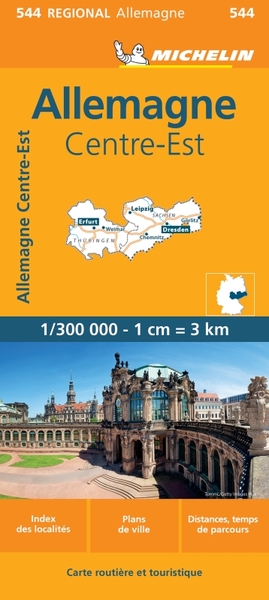 Picture of Carte Régionale Allemagne Centre-Est