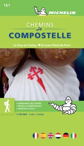 Picture of Carte Chemins de Compostelle / Le Puy-en-Velay - St-Jean-Pied-de-Port