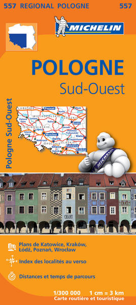 Picture of Carte Régionale Pologne Sud-Ouest