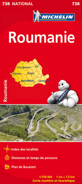 Picture of Carte Nationale Roumanie / Roemenie