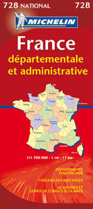 Picture of CN 728 FRANCE DEPARTEMENTALE ET ADMINISTRATIVE