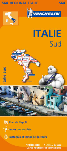 Picture of Carte Régionale Italie Sud