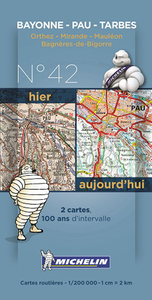 Picture of CARTE HISTORIQUE BAYONNE PAU TARBES