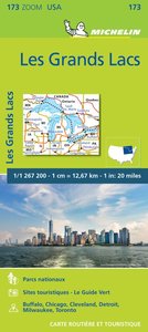 Picture of Carte Zoom Carte Les Grands Lacs