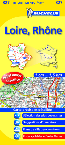 Picture of CARTE DEPARMENTALE 327 LOIRE/RHONE