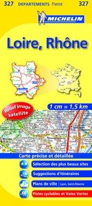Picture of CARTE DEPARMENTALE 327 LOIRE/RHONE