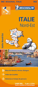 Image de Carte Régionale Italie Nord-Est