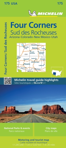 Image de Carte Zoom Four Corners / Sud des rocheuses