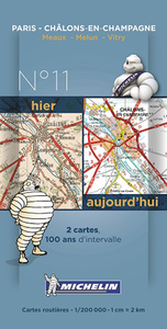 Picture of CARTE HISTORIQUE PARIS CHALONS EN C.