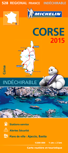 Picture of Carte Régionale Corse 2015