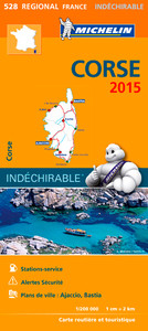 Picture of Carte Régionale Corse 2015