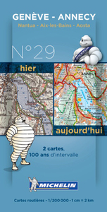 Picture of CARTE HISTORIQUE GENEVE ANNECY