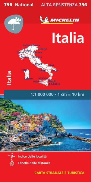 Image de Carte Nationale Italia / Italie (Alta resistenza / Indéchirable)