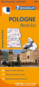 Picture of Carte Régionale Pologne Nord-Est
