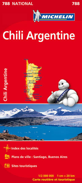 Picture of Carte Nationale Chili Argentine