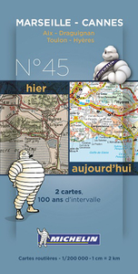 Picture of CARTE HISTORIQUE MARSEILLE CANNES