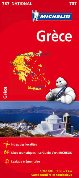Picture of Carte Nationale Grèce / Griekenland