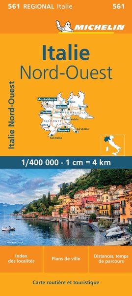 Picture of Carte Régionale Italie Nord-Ouest