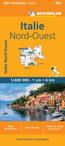 Picture of Carte Régionale Italie Nord-Ouest
