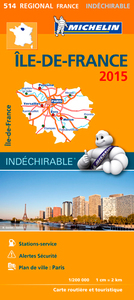 Picture of CARTE REGIONALE ILE-DE-FRANCE 2015