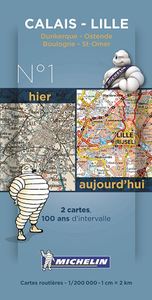 Picture of CARTE HISTORIQUE CALAIS LILLE