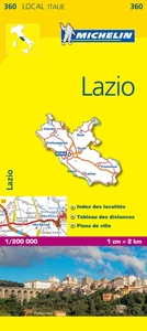 Image de Carte Départementale Lazio