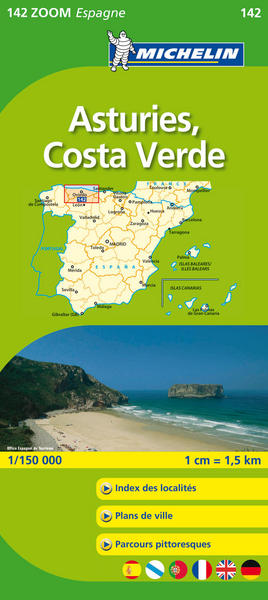 Picture of CARTE ZOOM 142 ASTURIES COSTA VERDE