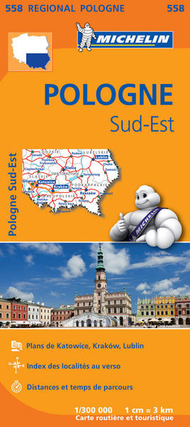 Picture of Carte Régionale Pologne Sud Est