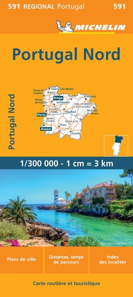Picture of Carte Régionale Portugal Nord