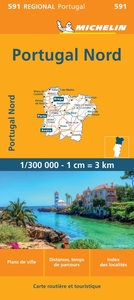 Picture of Carte Régionale Portugal Nord