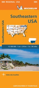 Picture of Carte Régionale Southeastern USA