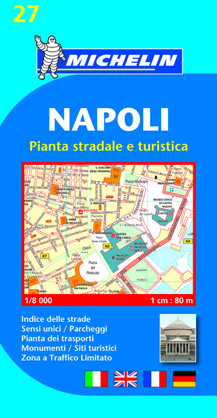Picture of NAPOLI PIANTA E INDICE EN ITALIEN