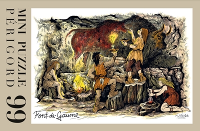 Picture of FONT DE GAUME PAR MICHEL NEGRIER - 26 - PUZZLE 99 PIECES