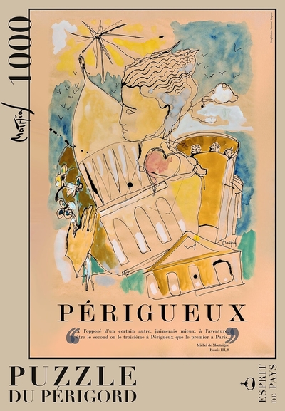 Picture of PERIGEUX PAR GREGOIRE MATHIAS -3 - PUZZLE 1000 PIECES