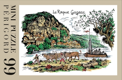 Picture of LA ROQUE GAGEAC PAR MICHEL NEGRIER - 34 - PUZZLE 99 PIECES