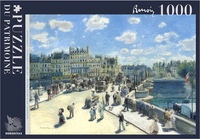 Image de LE PONT NEUF A PARIS PAR AUGUSTE RENOIR - 16H -PUZZLE 1000 PIECES