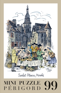 Picture of SARLAT PAR MICHEL NEGRIER - 24 - PUZZLE 99 PIECES